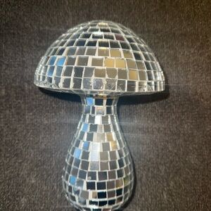 Mosaic Glass Mushroom Decor